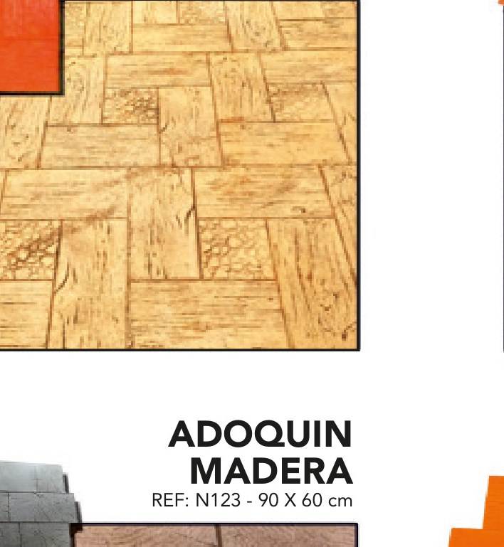 Adoquín Madera